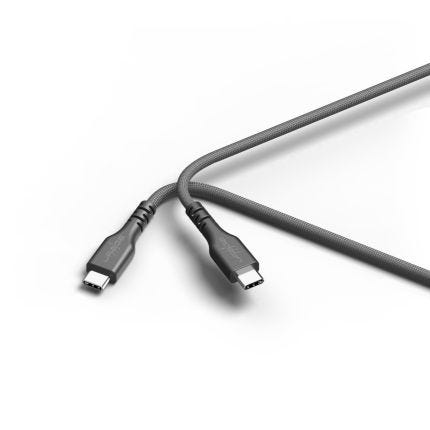 USB-C-Kabel, uFlex, USB-C-Stecker - USB-C Stecker, Mesh, 3 m